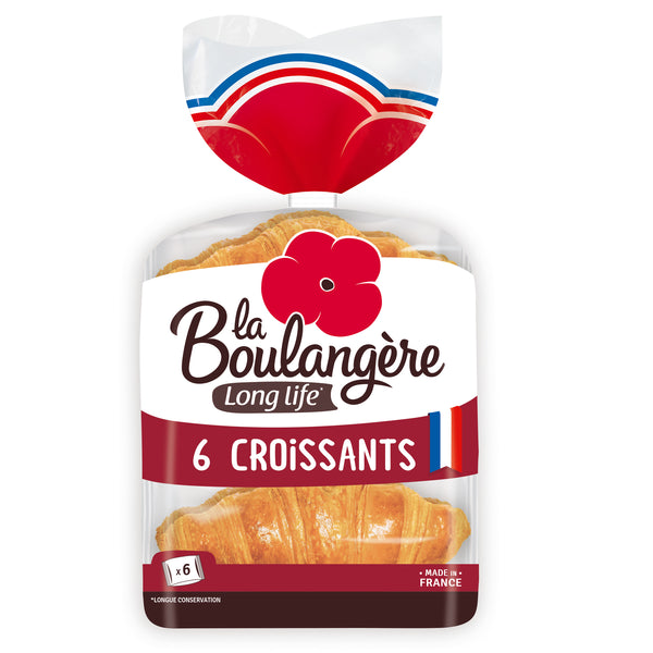 Long Life Croissants 6pk 240g