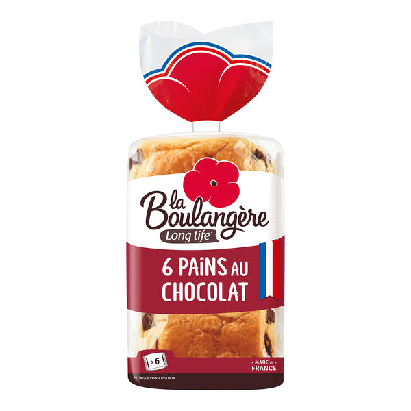 Long Life Pains Au Chocolat 6pk 270g